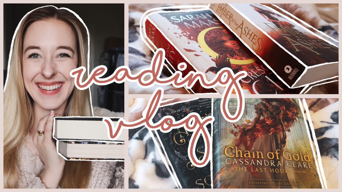 bookboundblonde's tweet photo. @acrossingread here’s my week one reading vlog! I had so much fun filming and editing it🤍

https://t.co/ZLc6s1YDh1 https://t.co/cwbkPbIeDi