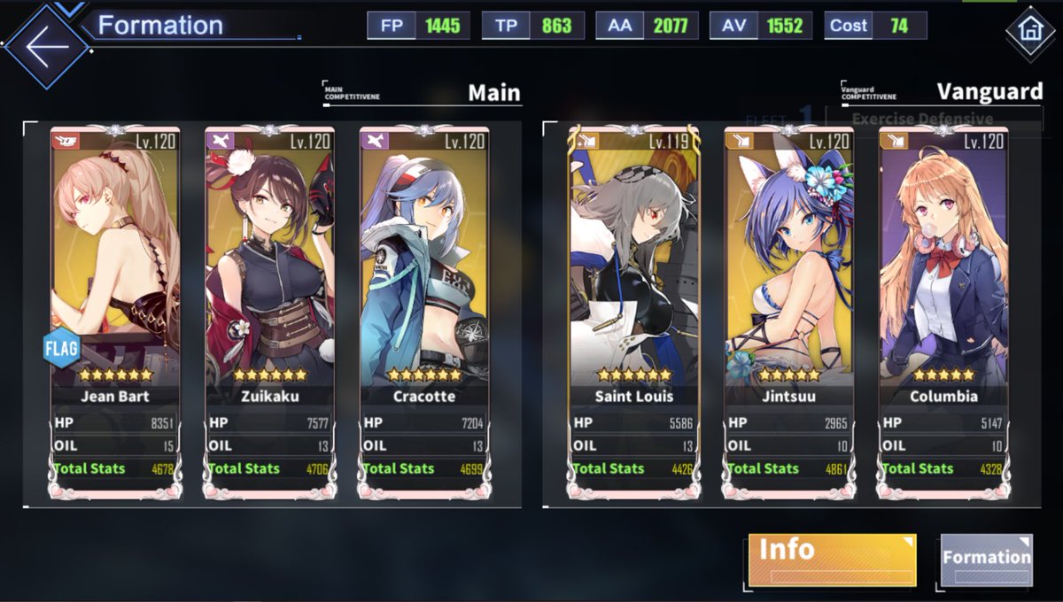 Jessymax971's tweet photo. @Ruru_Berryz @InternKun @AzurLane_EN Ma flotte pvp représentant mes 3 factions favorites https://t.co/pTkHxFjPnE