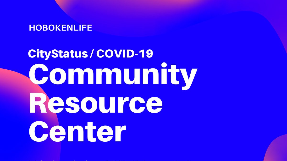 HobokenLifeCo's tweet image. We've launched our COVID-19 Community Resource Center -- We will continue to update this page with community-led resources, links, lists, content from city officials and other reliable sources as it relates to COVID-19.

hobokenlife.co/citystatus