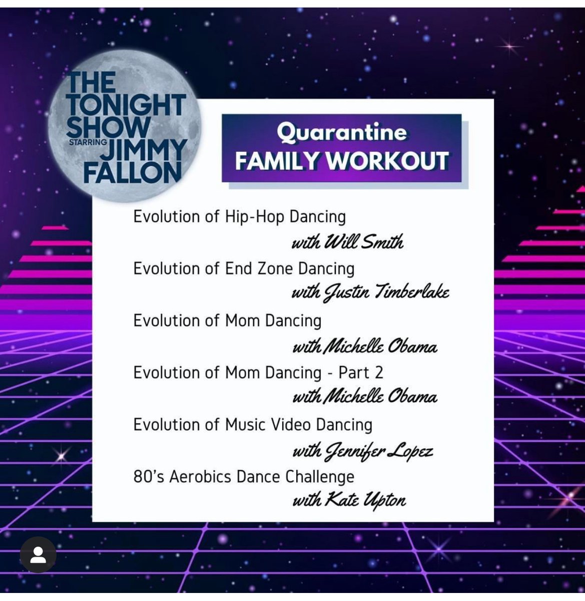 We might be stuck in quarantine, but we can still dance! We made a 20 minute family friendly playlist of videos from The Tonight Show on our YouTube channel! Click here to dance: youtube.com/playlist?list=…

#familydanceparty #playlist