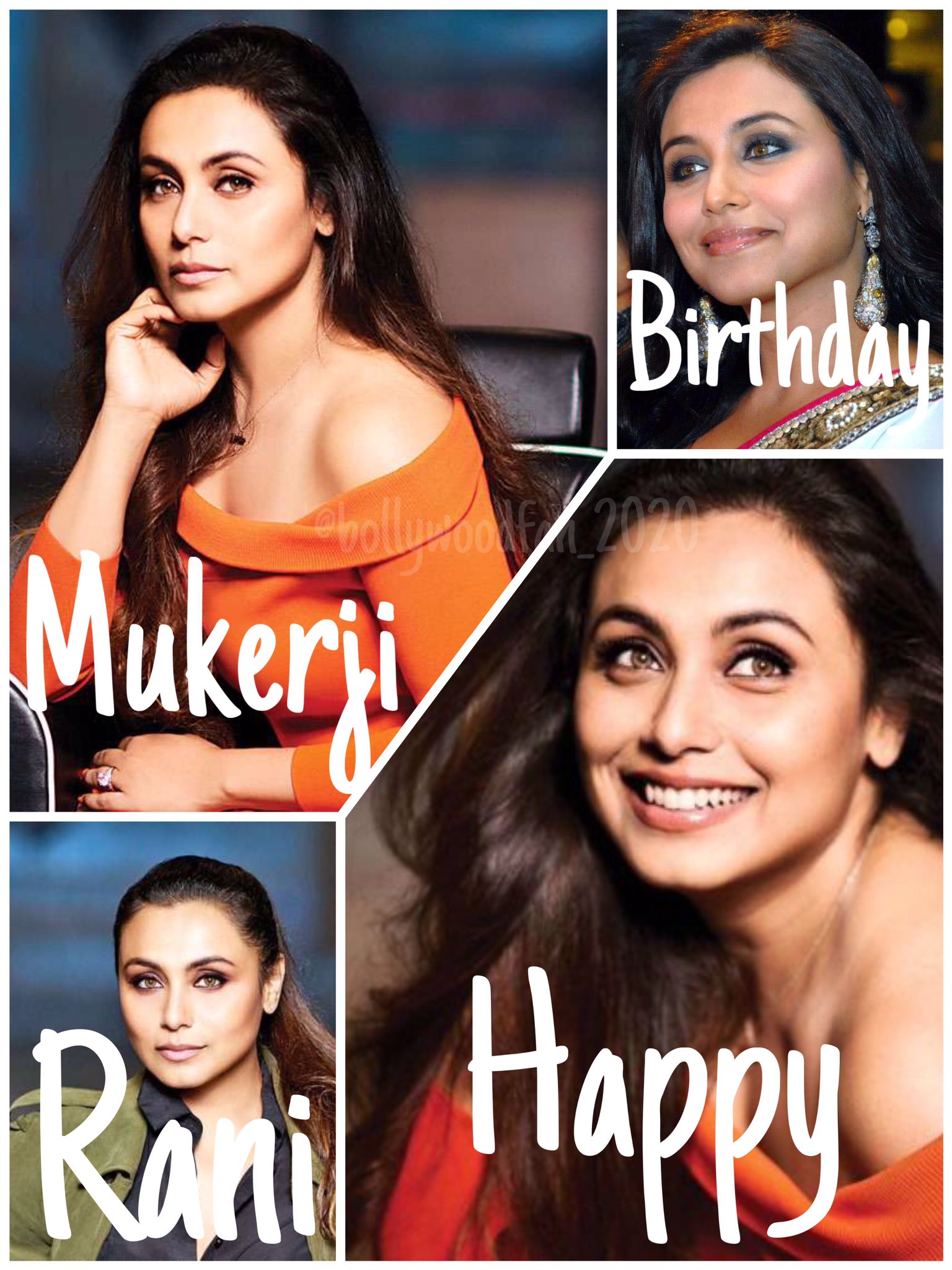 Happy birthday Rani Mukerji 