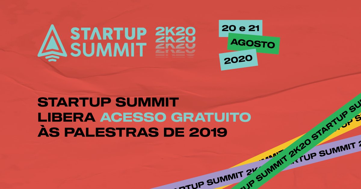 sebrae's tweet photo. O Sebrae te convida a ficar em casa, mas na companhia dos palestrantes do #StartupSummit. Todas as palestras da edição de 2019 estão disponíveis, gratuitamente, para você. São mais de 70 horas de conteúdo. Confira: https://t.co/iMdKtGQQ7R #Coronavirus #Covid19 #Capacitação https://t.co/nkCktSEBYK