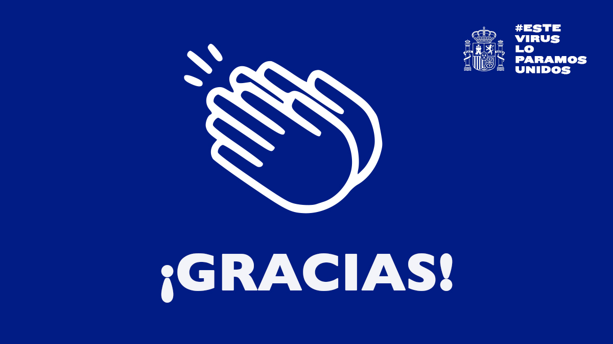 empleogob's tweet photo. Un día más, gracias a todas las trabajadoras y trabajadores que hacen frente a esta crisis sanitaria. 

👏🏽👏🏽👏🏽👏🏽👏🏽👏🏽👏🏽👏🏽👏🏽👏🏽👏🏽👏🏽👏🏽👏🏽👏🏽👏🏽👏🏽

#EsteVirusLoParamosUnidos https://t.co/nWdFirBCuC