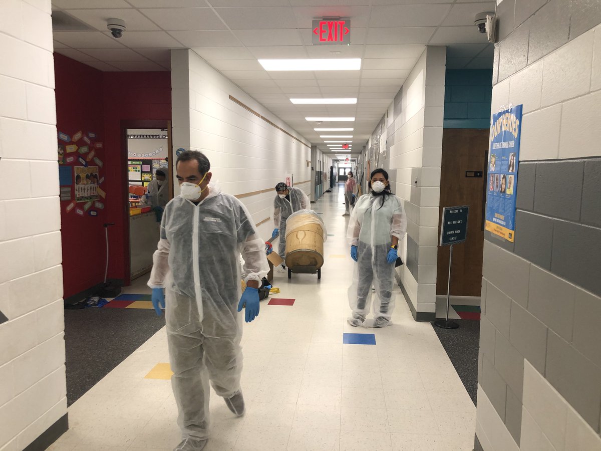 We are taking steps to make sure our students, faculty, and staff are safe when classes resume. We have started the process of professionally deep cleaning all of our buildings. #JEFCOEDSTRONG