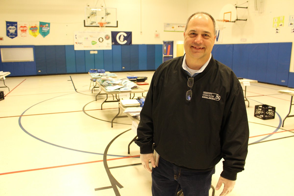 ccsd89's tweet photo. We wanted to take a quick moment to thank our INCREDIBLE tech team that put 2,100 devices into the hands of students in one week. Matt Bell, Sally Cassidy, Jeff Romani, and Ian Vonesh worked day and night (literally) to give students more at-home learning opportunities! #thankyou https://t.co/W1E8jCDRYh