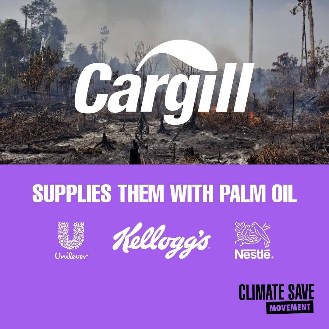 ASMSaskatoon's tweet photo. Join us TODAY in taking action against Cargill, recently named the Worst Company on The World by Mighty Earth.
Cargill supplies unethical palm oil to major companies. Destroying whole ecosystems. 

#FoodSystemChangeNow #PlanetVSCargill #stopcargill 
 #PlanetVSCargill  #Cargill https://t.co/uAUihjnybY
