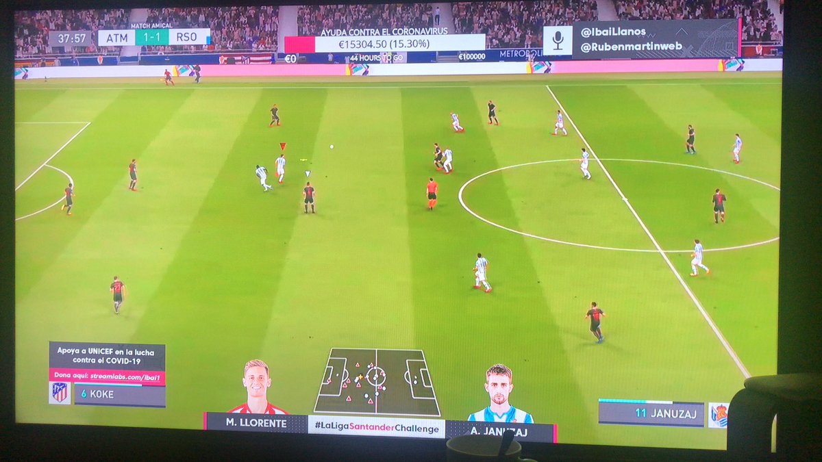 A ver si @EASPORTSEsp toma nota de lo que son unos comentaristas en Fifa <a href="/IbaiLlanos/">Ibai</a> @rubenmartinweb TOPs