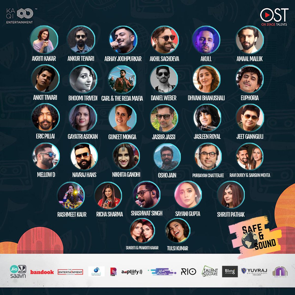 Social distancing means it's time to put Social Media at it's best use. We have 31 artists, 8 hours of smashing performance and a lot of surprises. #safeandsound
