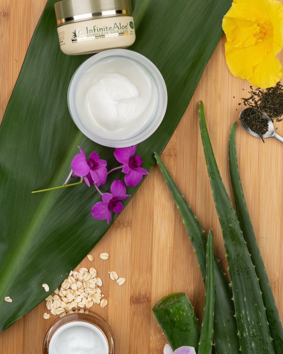 It's time for some serious self-care! Moisturize with InfiniteAloe!