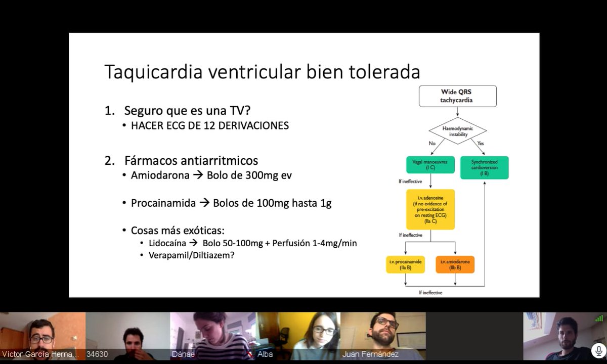Docencia en tiempos de pandemia! <a href="/alba_mabe/">Alba Maestro Benedicto</a> @juan_fmartinez <a href="/Dan43G/">Dánae</a> #QuedateEnCasa #SantPau