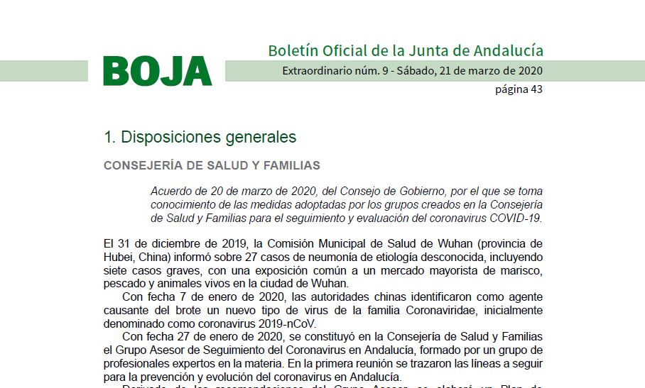 ℹ️[OFICIAL] La Consejería de Salud suspende la actividad de Fisioterapia como medida de protección frente al Covid-19

GRACIAS a <a href="/saludand/">Consejería de Sanidad, Presidencia y Emergencias</a> por su compromiso con nuestros pacientes y a TODOS los fisioterapeutas por su apoyo y por confiar en su Colegio.
colfisio.org/comunicacion_y…