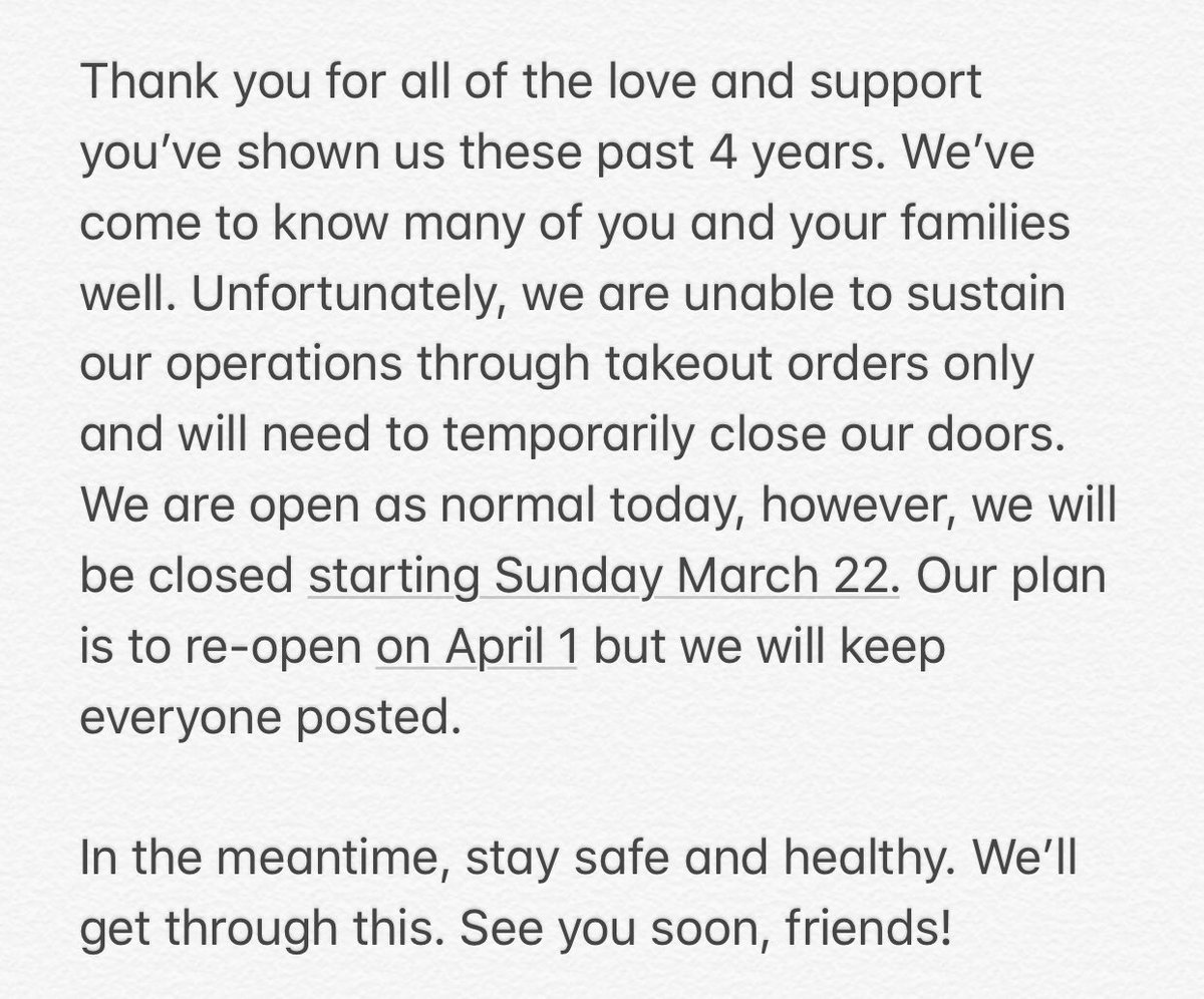 pho12dc's tweet photo. A note to our Brookland neighbors 💛 https://t.co/AbjgiOFoOf