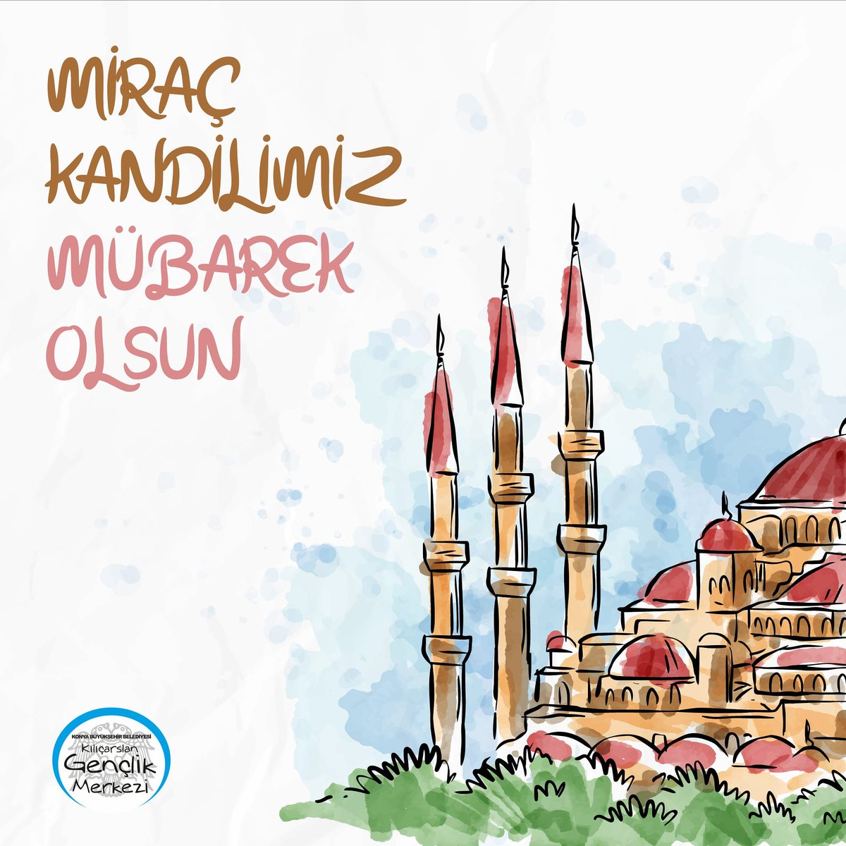 Tüm İslam aleminin #MiraçKandili mübarek olsun!