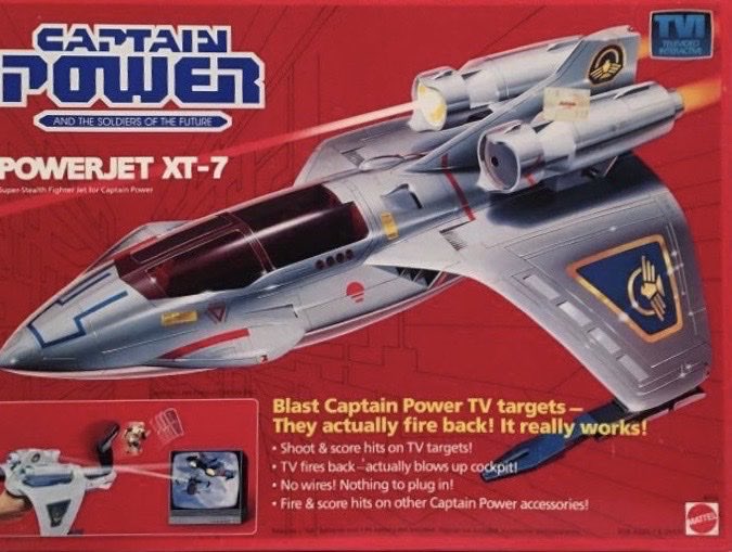 captain power and the soldiers of the future toys