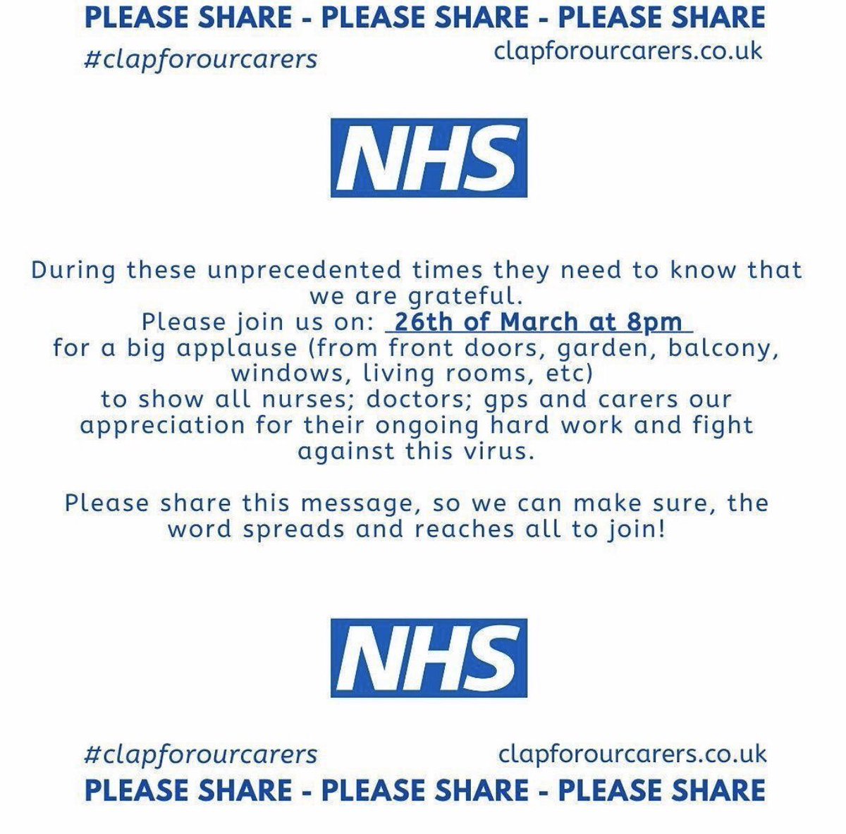 Great idea. Make them feel valued. 
RT &amp; share. 👇