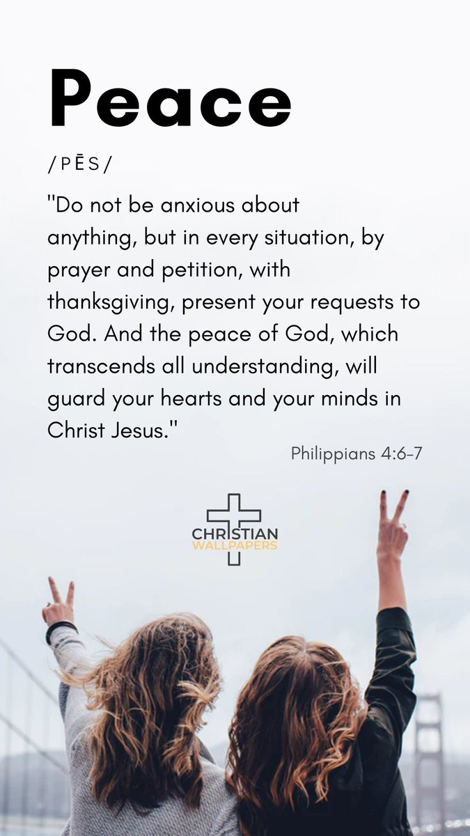 christianwallpp's tweet photo. "...And the peace of God, which transcends all understanding, will guard your hearts and your minds in Christ Jesus." - Philippians 4:6-7

Thanks @goian and @unsplash for the picture

Did you pray to god asking for peace? Comment below ✍

IG: christian.wallpapers

#jesus #bible https://t.co/v8Jf5hRxNR