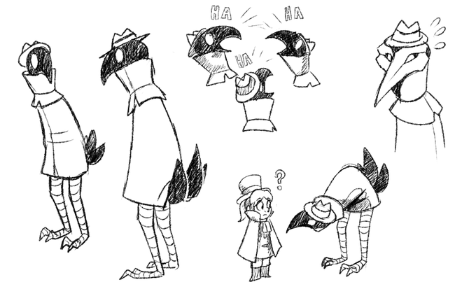 i love crows with my entire being
#AHatInTime #fanart 
