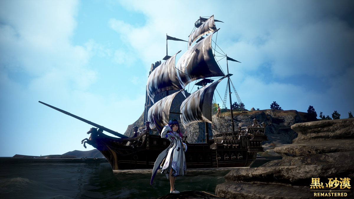 紫陽花 よかいち 黒い砂漠pc やっぱり重帆船はいい