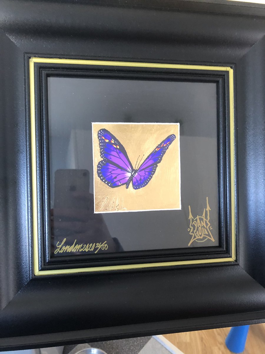 yvonnec101's tweet photo. Loving my new @thedangold artwork for my birthday @MOAgallery ❤️❤️❤️ https://t.co/0x9vU0z6nb