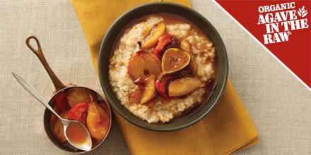 Stuck with the same #breakfast routine for the last week? Try breaking up your routine with a new &amp; healthy twist on breakfast. From the pears to the #Agave In The Raw, this #oatmealbowl will infuse new life into your morning routine. Here's the recipe: bit.ly/33BR6iB