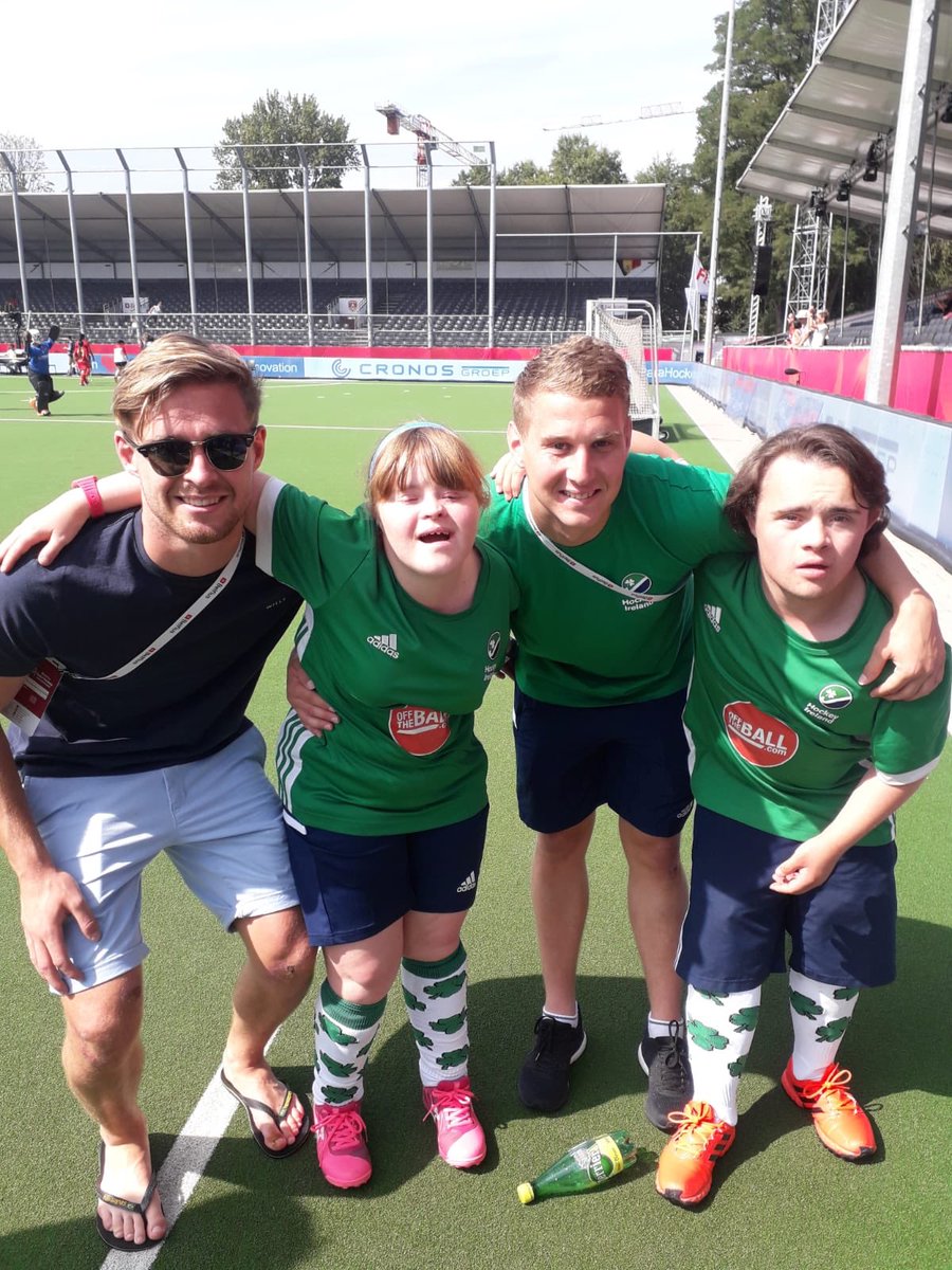 Throw back to <a href="/eurohockeyorg/">EuroHockey</a> Championships in August, great rest day spent watching <a href="/ParaHockeyIDIRL/">ParaHockeyIDIRL</a>! Happy #WorldDownSyndromeDay <a href="/MonkstownHockey/">Monkstown Hockey</a>