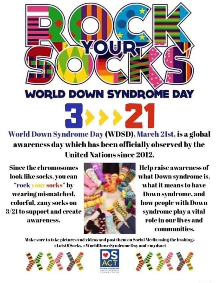 SCNTeamPolaris's tweet image. Today is World Down Syndrome Day! Join us today in wearing YOUR crazy socks!! bring some light into your homes during this time!! hope you all are safe and healthy! 🧦💚 #WorldDownSyndromeDay