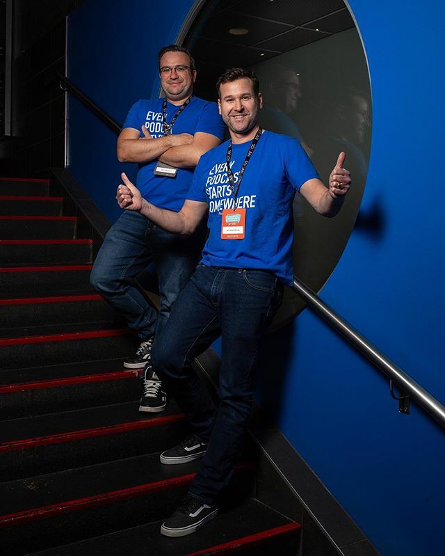 A recent portrait I shot of the fellas from <a href="/podstarter/">Anthony</a>.io during the <a href="/podcast_summit/">podcast_summit</a> . Check the out if you’re thinking of starting a podcast, they’ve got you covered 😉#podcaster #podcast #podcastersofinstagram #halifax #halifaxportraitphotographer