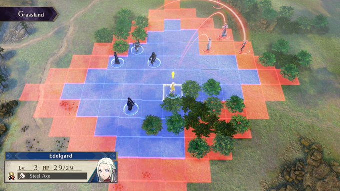Le système de jeu est donc de type tactical RPG, ce qui signifie que le but du jeu est de déplacer un nombre de personnages sur une carte pour les faire se battre avec d'autres personnages. Cela fonctionne par phase, vous déplacez toutes vos unités puis c'est au tour de l'ennemi.