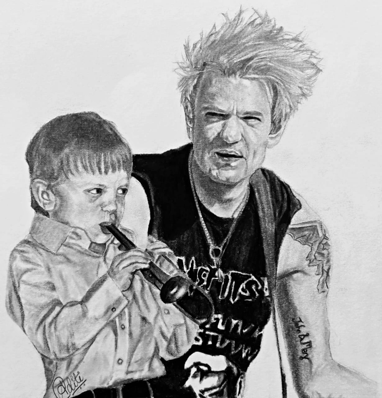 Happy birthday Deryck Whibley!!
This is just a small sketch I did for him.    