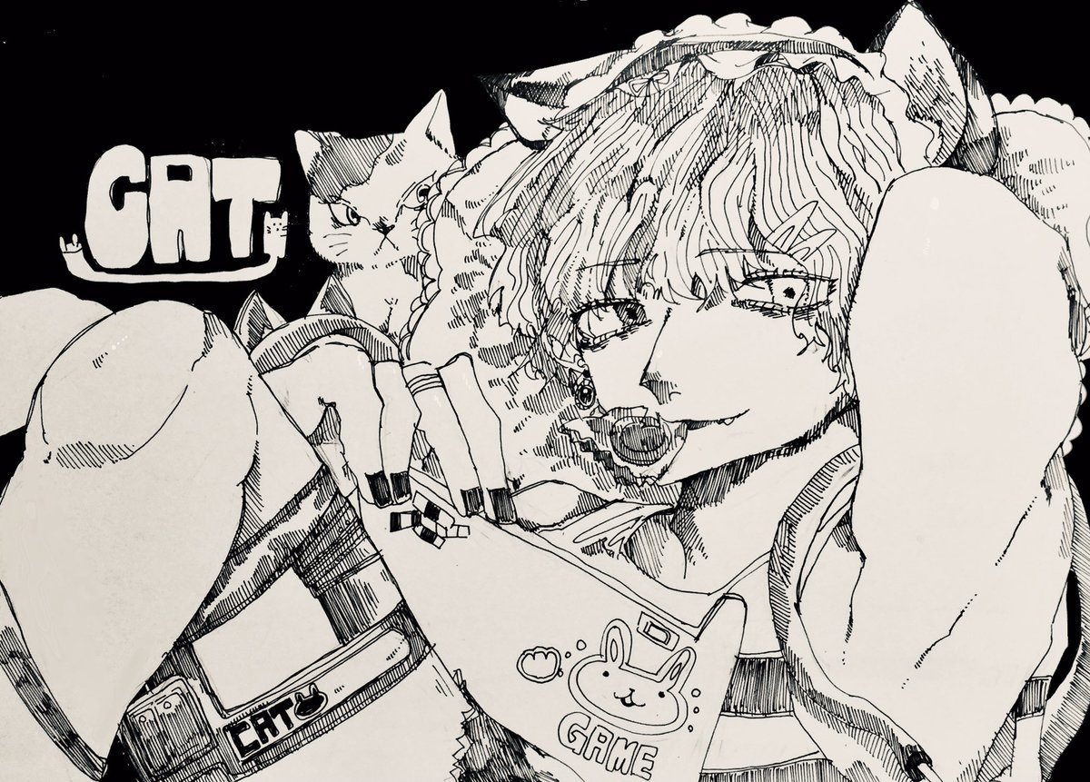 猫ちゃん
#創作 