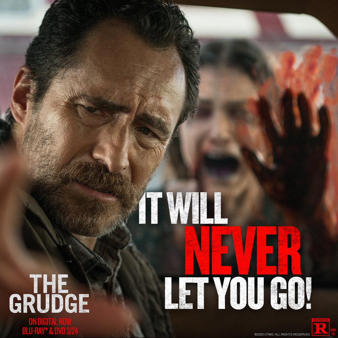 #TheGrudge will never let you go, no matter how much you beg...#TheGrudge is on Digital Now, Blu-ray &amp; DVD in three days!
bit.ly/TheGrudgeTW