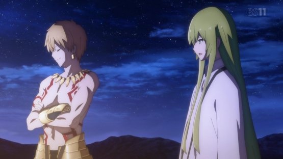 ゲイル Fate Grand Order 第21話 ギルガメッシュの最後のプレゼントがなかなかにいかしていますね 王は孤独であるが 共に戦う友がいる 英雄王は藤丸やマシュを共に戦う友である と認めたのではないかな 英雄王の王としての器の大きさを見た充実した