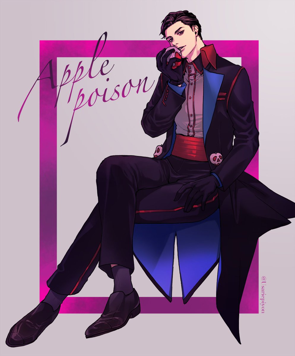 お題箱より アップルポイズンさん 初代かどうかは難しかったので キャラクター うさりのイラスト お題箱より アップルポイズンさん 初代かどうかは難しかったので キャラクター うさりのイラスト