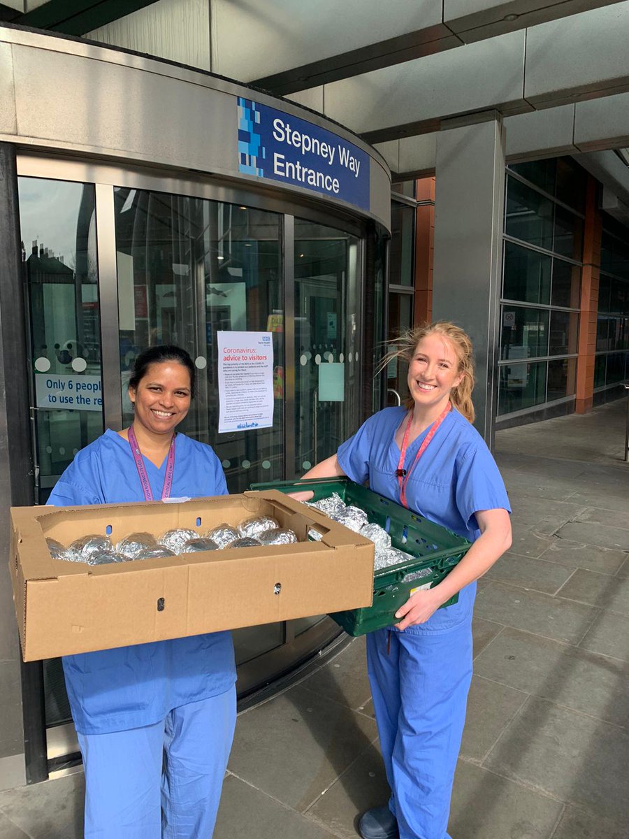 50 Burgers to ICU Royal London today
