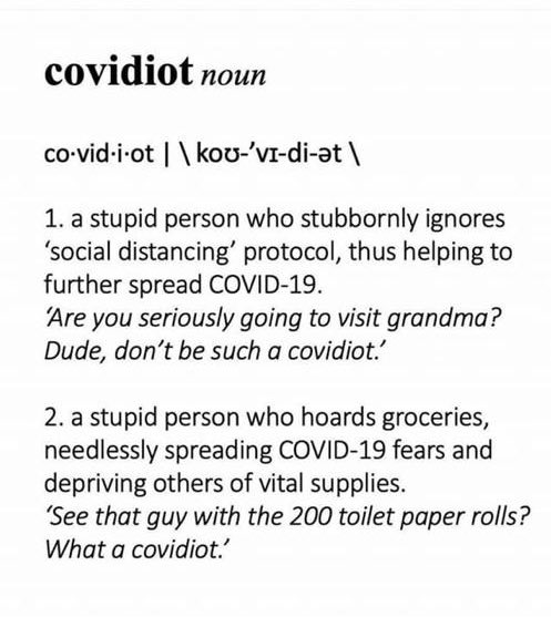 ArleneDickinson's tweet photo. #dontbeacovidiot https://t.co/FItF514R1g