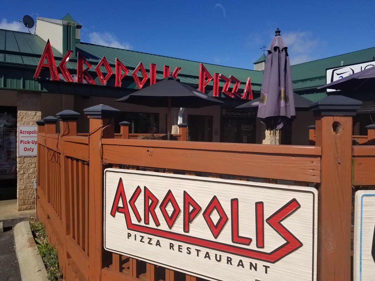 Patio is open for takeout orders! Please limit up to 10 people and thank you for supporting your local businesses! #avlnews #avl #asheville #diglocalasheville #wherethelocalseat #acropolispizza #supportlocal #SupportLocalBusinesses