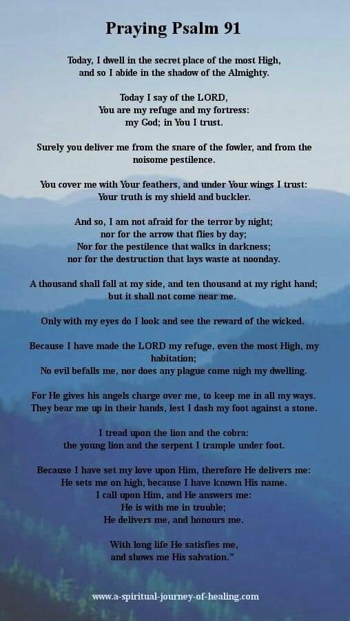Praying Psalm 91