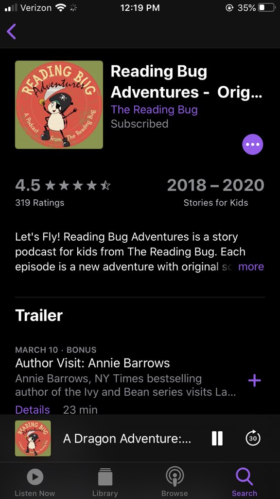 MsJaime_LPS's tweet photo. Check out “Reading Bug Adventures” for an awesome educational Podcast for children! 🐛 #readingforchildren #childrenspodcast #readingbugadventures https://t.co/G1dAGLfmAA