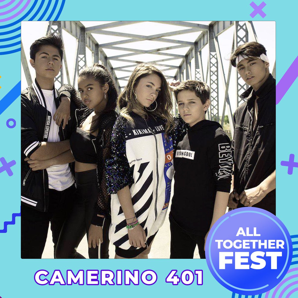 ⏱Tic-tac Tic-tac Comienza ALL TOGETHER FEST a las 18 horas con ⁦<a href="/camerino401/">Camerino401</a>⁩ para los más peques de la casa .Nuestro grupo más joven lleno de fuerza y vitalidad. No te los pierdas!! Y síguelos en sus redes sociales 
Conecta con el festival 👇🏻👇🏻
m.youtube.com/channel/UCZKxS…