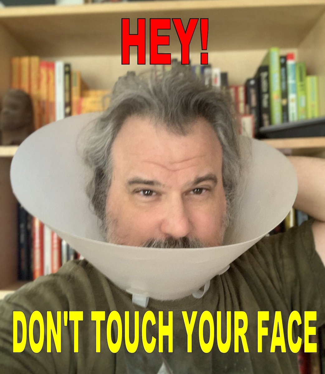 jakonrath's tweet photo. This is a public service message. 

Remember that Covid-19 can live on surfaces that you touch, and you can infect yourself through your eyes, ears, and nose. https://t.co/4Eb8p3H6wp