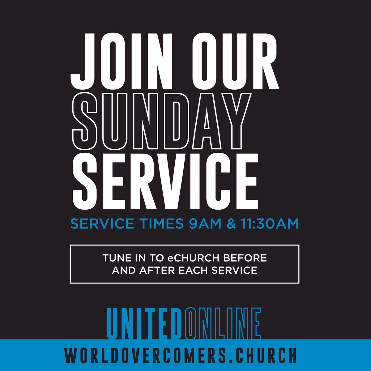 The countdown to the #bestSundayever begins right now! Invite everyone you know to join our live online services. #SundayService #ChurchOnline #durham #raleigh