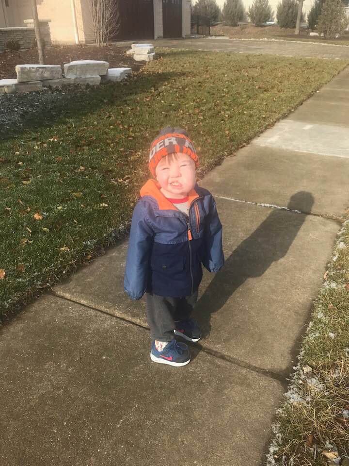 DaMarkee's tweet photo. Celebrating World Down Syndrome Day by wearing our crazy socks to honor our nephew Max!!! We 💙💛 you!!!!
#WDSD2020 #MightyMax
#LotsOfSocks https://t.co/BBTBEcz3aG