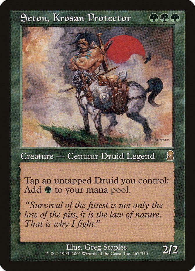 Jake Boss I Want To Build A Commander Deck Out Of Old Border Cards And I M Thinking About Seton But Limiting Myself To Green Excludes Some Of The Raunchy Black