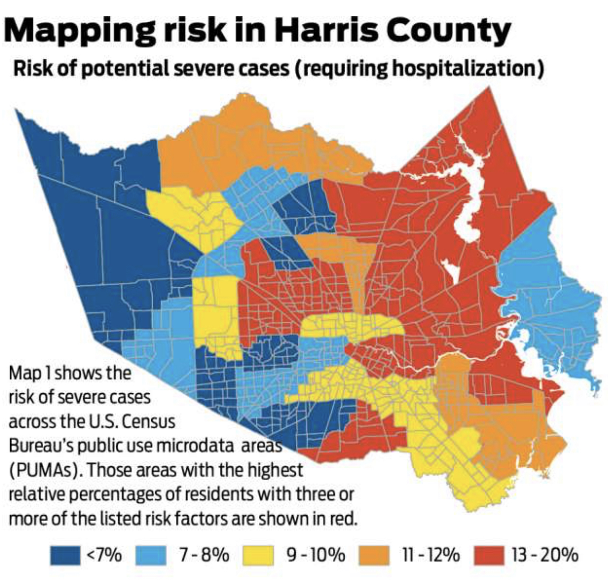 These areas of Harris County are most at risk for a coronavirus outbreak - houstonchronicle.com/news/houston-t… - This is why I increased funding for <a href="/hcphtx/">Harris County Public Health #GetVaxxed</a> and tried for <a href="/harrishealth/">Harris Health</a> because they’ve been under funded for years. This #pandemic puts them and so many more at greater risk.