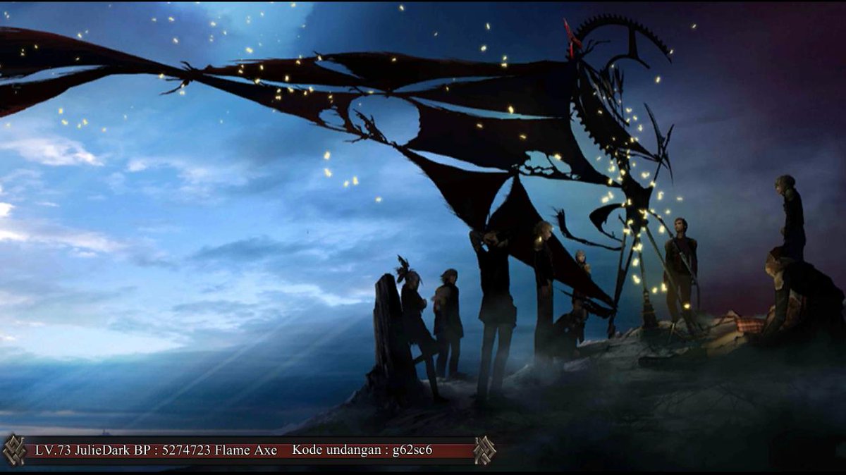 Aku lagi main FINAL FANTASY AWAKENING lho,  gabungan main yukz!  ffid.efunen.com