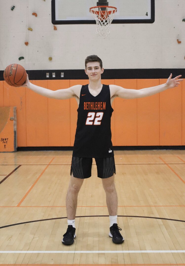 AG_Irons's tweet photo. Love Coach @JohnCarlino1 idea:  #onesenioraday Let’s start with one of the most unselfish players I have ever coached!  Will Lanzoni worked hard everyday to make our team better. Extremely fine young man. Makes BC proud every day!!  @BCSDAthletics @BethlehemCSD https://t.co/x74LtwxVCA