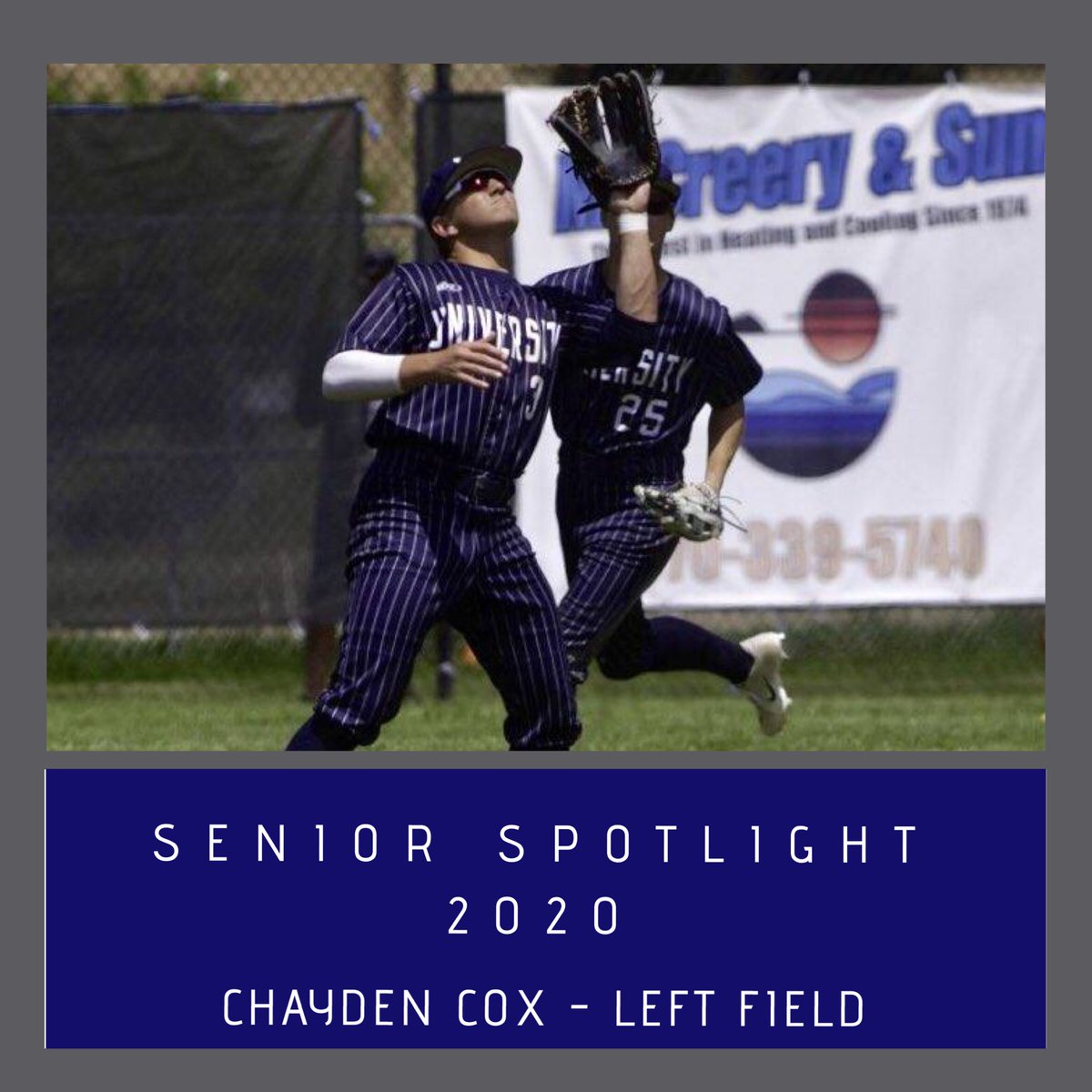 U_H_S_Baseball's tweet photo. Chayden Cox @chayden_cox is a 3 sport athlete and makes every team he is on better. Chayden returns as our left fielder and middle of the order hitter with a BIG barrel. He is fundamentally sound and has a great work ethic to get better. He’s a Bulldog all the way! #SeniorSZN https://t.co/y9Knbbg3Y0