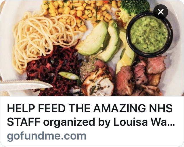 Focussing on #NorthLondon - get involved in this #Fundraising initiative to feed <a href="/NHSuk/">NHS</a> staff for FREE while they work tirelessly saving lives + let’s get others fundraisers going for the rest of #London  too 👏🏼

#CoronaVirus #NHS #SavingLives 

bit.ly/2Uqy3DF