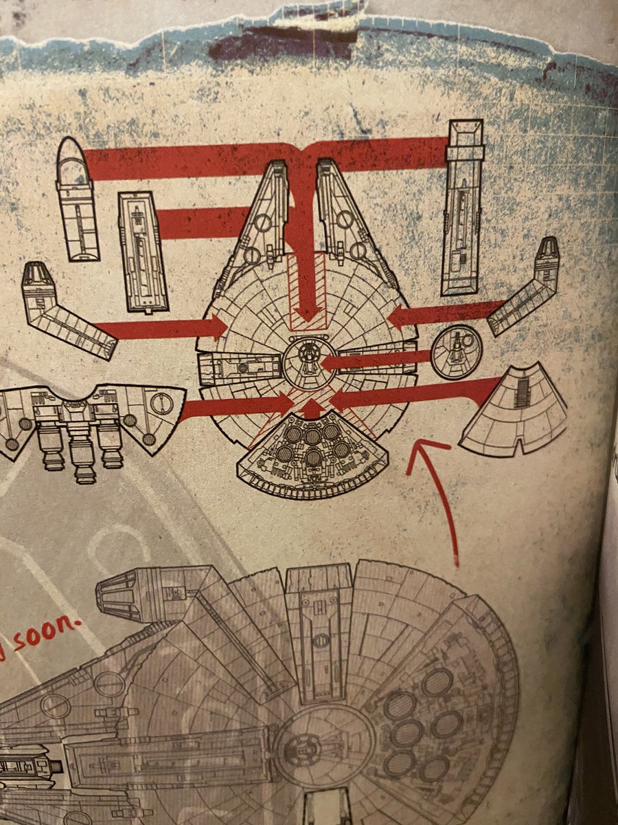 Take a look; this is taken from page 15 of the Haynes book. And it makes sense in universe! Where else would Han find these diagrams but in the ship’s operational manual?