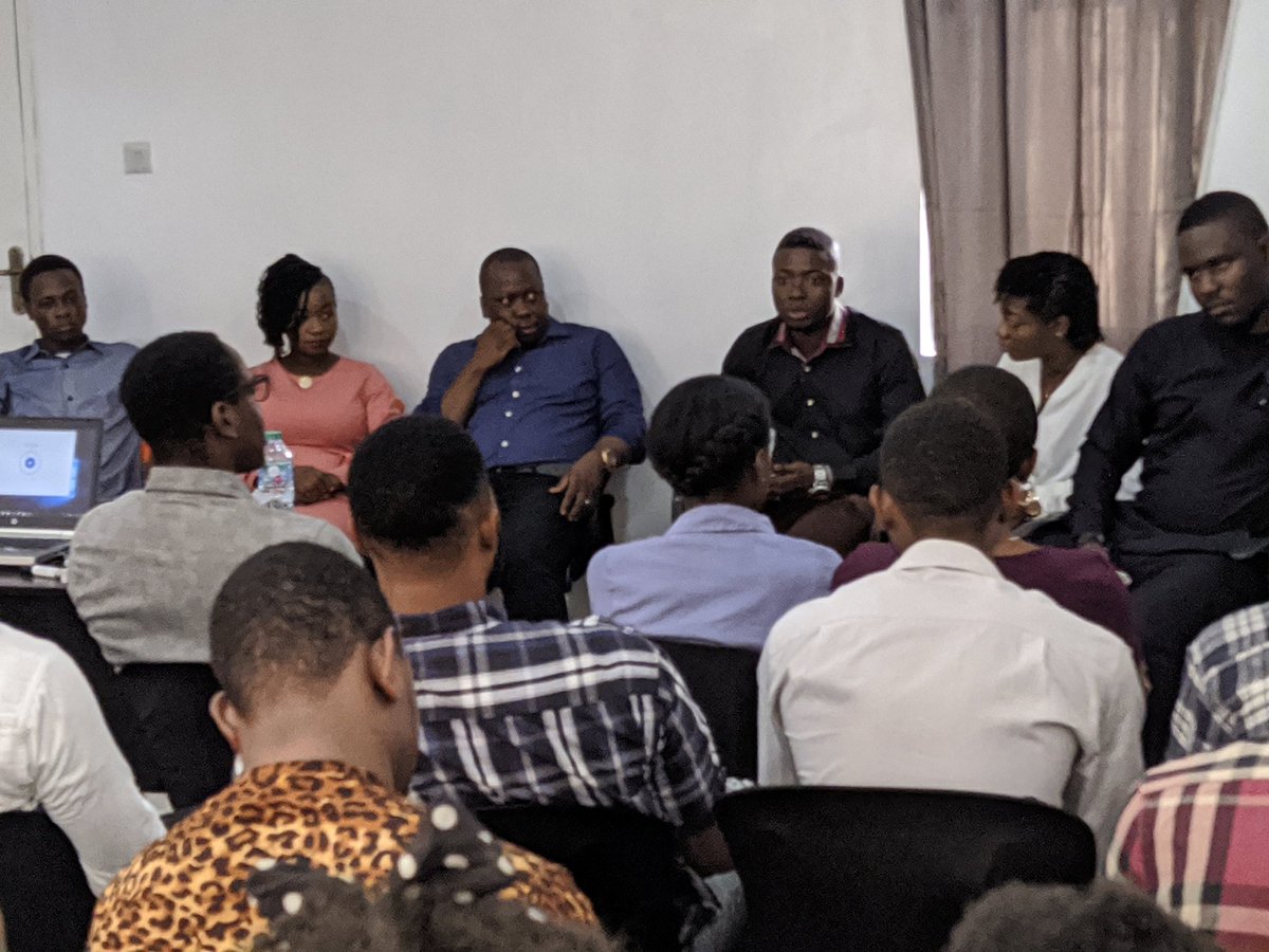 EJRMasterclass's tweet photo. Panelist session 
Anchored by  Mr @otugeme 
@EJRMasterclass https://t.co/KuNKerMmG9